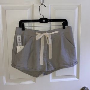 Linen shorts